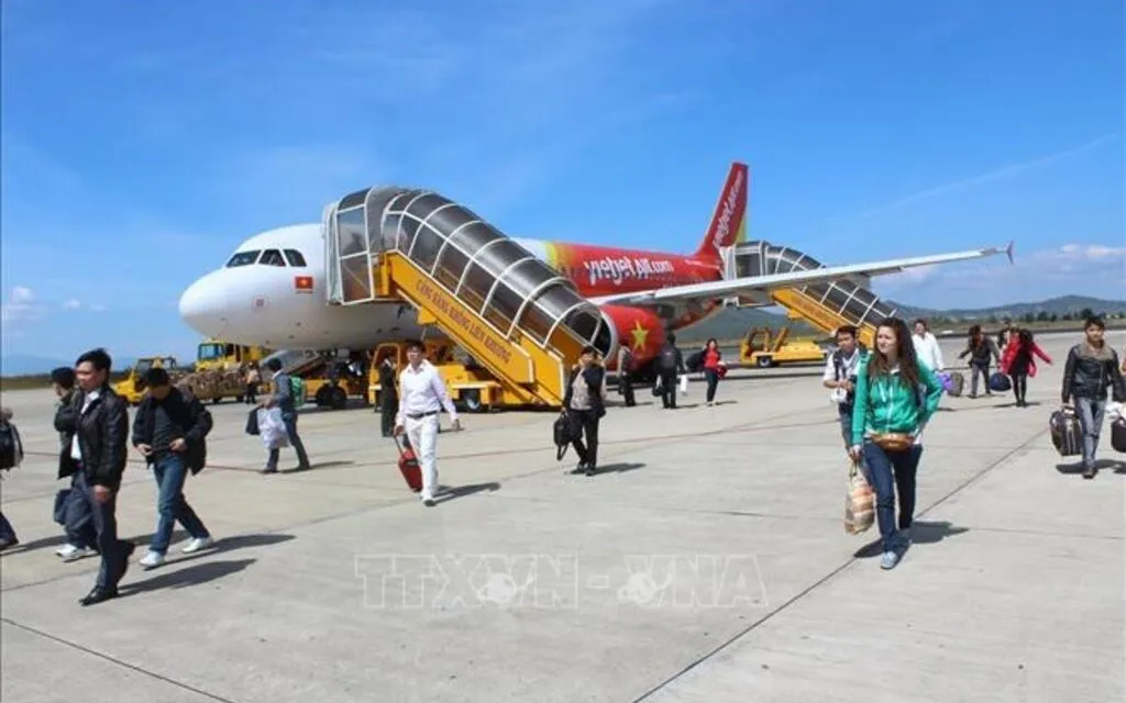 Cảng hàng không Liên Khương. Ảnh tư liệu: Huy Hùng/TTXVN
