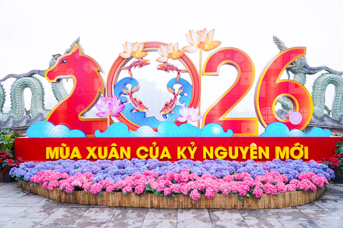 Phố phường Thủ đ&ocirc; ngập tr&agrave;n sắc xu&acirc;n  - Ảnh 27.