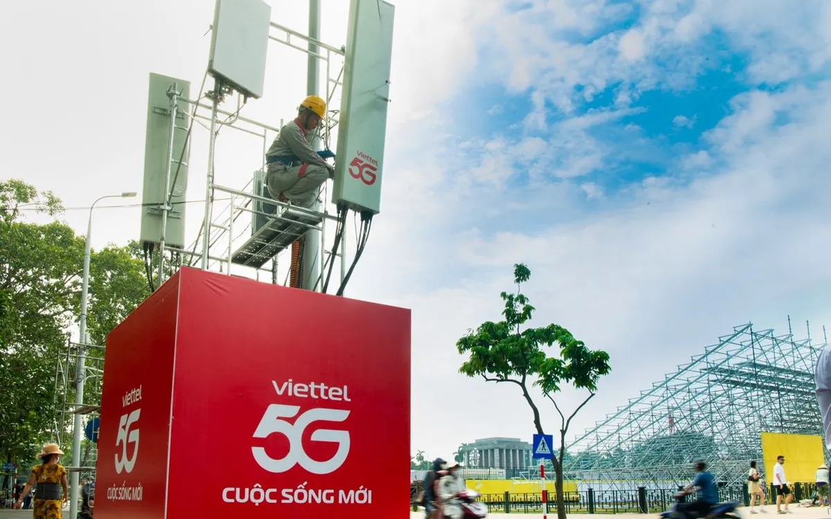 Tết Bính Ngọ 2026 là tết đầu tiên người dùng có thể sử dụng 5G trên cả nước, tại các sự kiện lớn. Ảnh: Viettel 