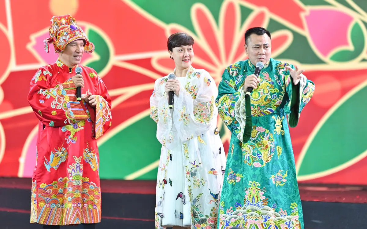 Dàn "Táo quân" sẽ đổ bộ tại Lễ Bế mạc Hội chợ Mùa Xuân vào 20h tối ngày 13/02. Ảnh: Nam Nguyễn