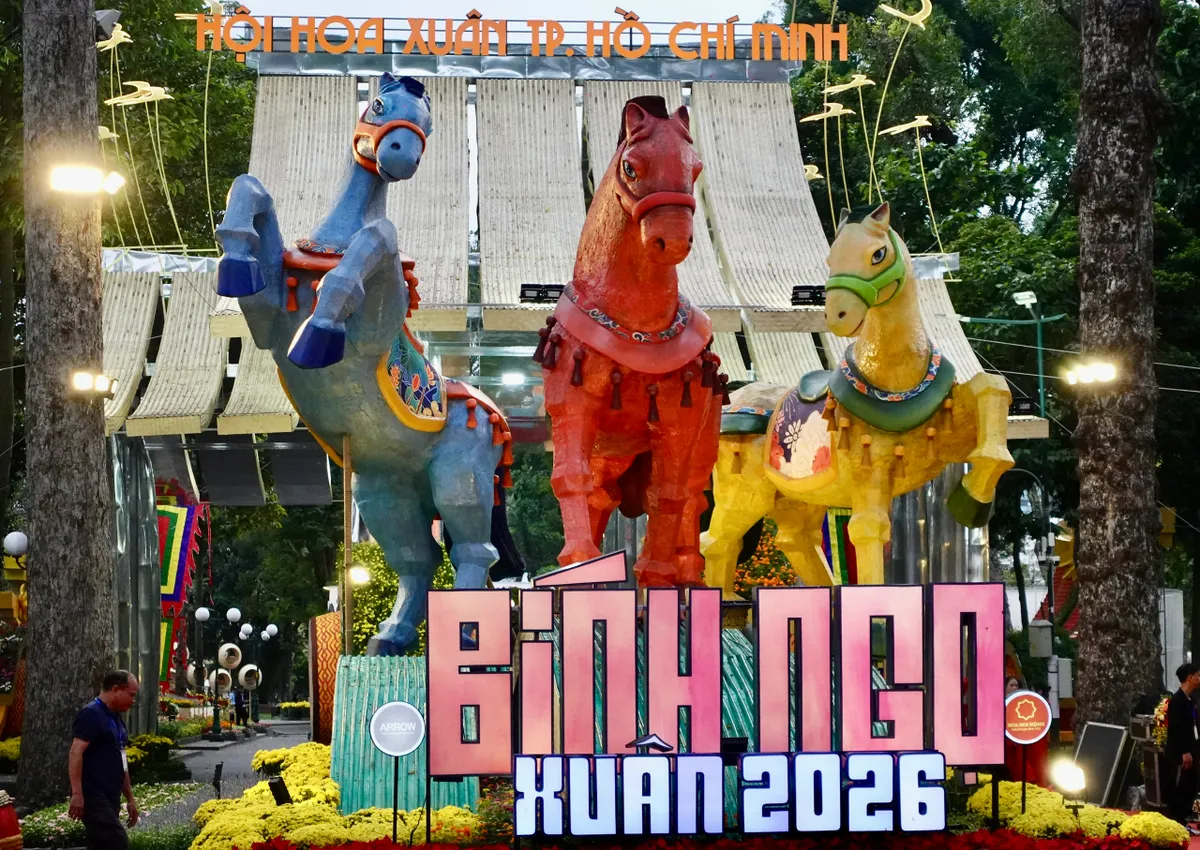 Hội hoa xuân Tao Đàn 2026: “Bản giao hưởng” của khát vọng bứt phá- Ảnh 1. Hội hoa xuân Tao Đàn 2026: “Bản giao hưởng” của khát vọng bứt phá- Ảnh 1.