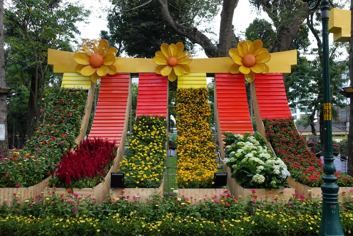 Hội hoa xuân Tao Đàn 2026: “Bản giao hưởng” của khát vọng bứt phá- Ảnh 4. Hội hoa xuân Tao Đàn 2026: “Bản giao hưởng” của khát vọng bứt phá- Ảnh 4.