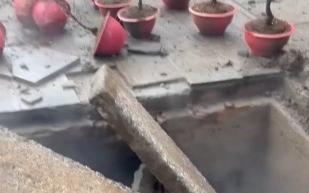 Hiện trường vụ việc xảy ra