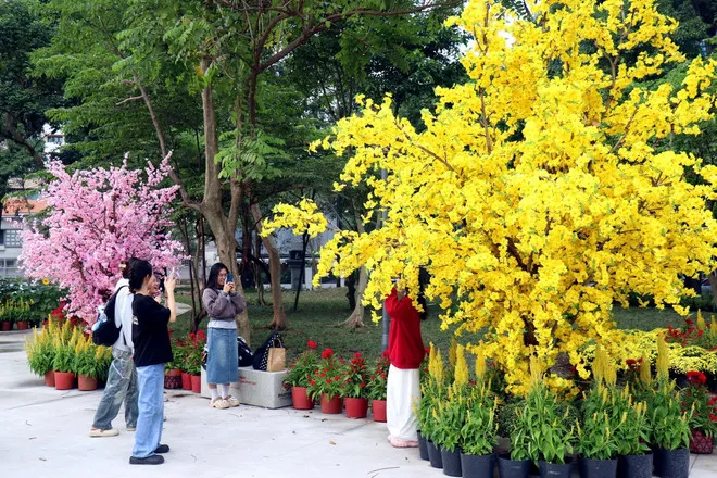 TP Hồ Ch&iacute; Minh kho&aacute;c &ldquo;&aacute;o mới&rdquo;, rực rỡ đ&oacute;n Tết B&iacute;nh Ngọ 2026 - Ảnh 2.