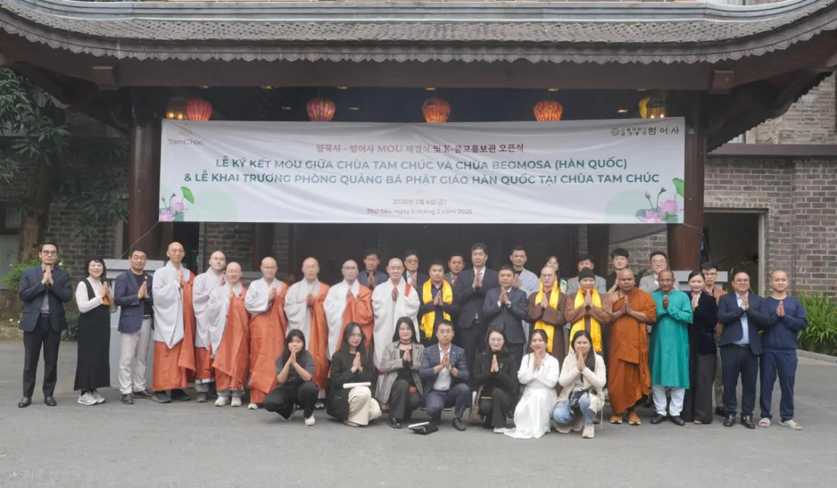 Khai trương Ph&ograve;ng Quảng b&aacute; Phật gi&aacute;o H&agrave;n Quốc tại Việt Nam- Ảnh 3.