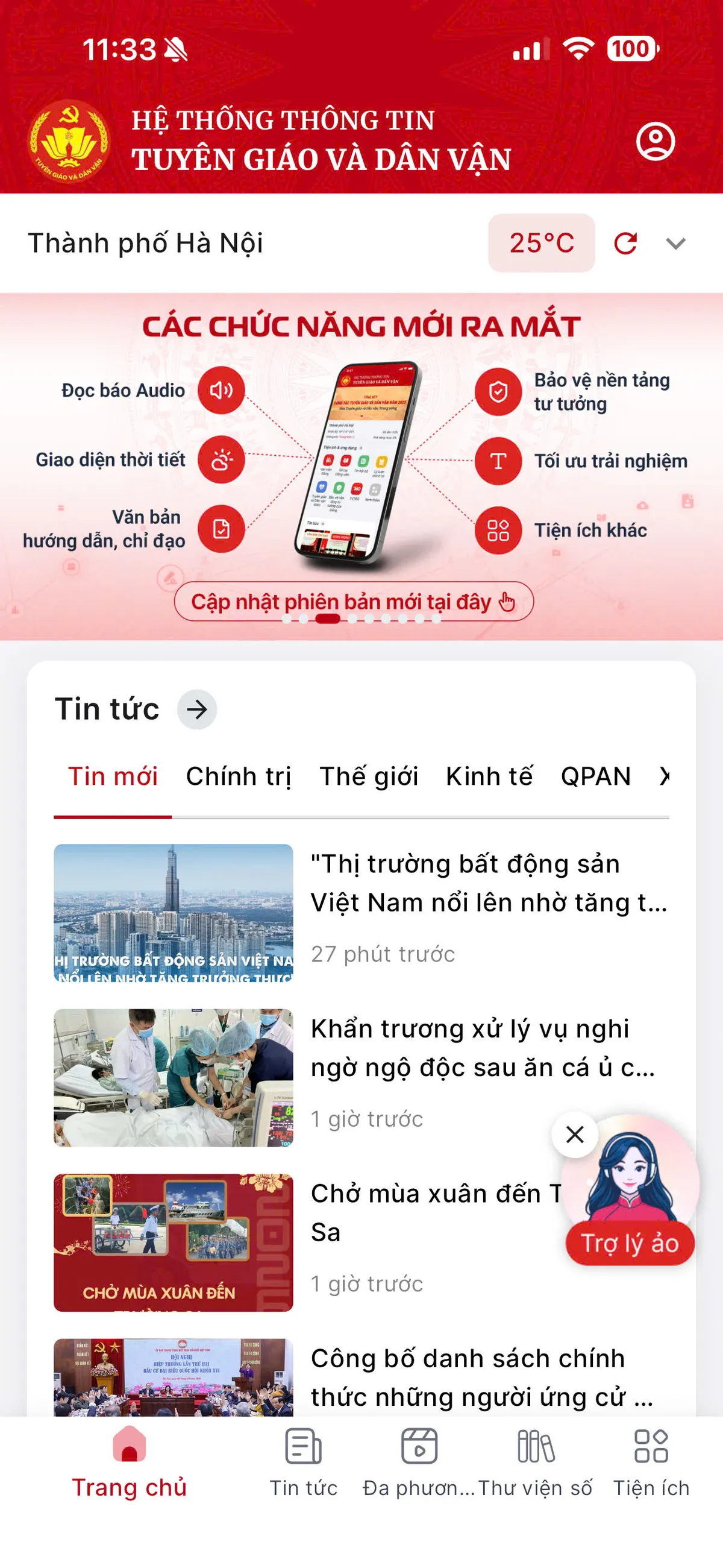 Gần 100.000 lượt tải app Ứng dụng Tuy&ecirc;n gi&aacute;o v&agrave; D&acirc;n vận sau 1 th&aacute;ng ra mắt - Ảnh 1.