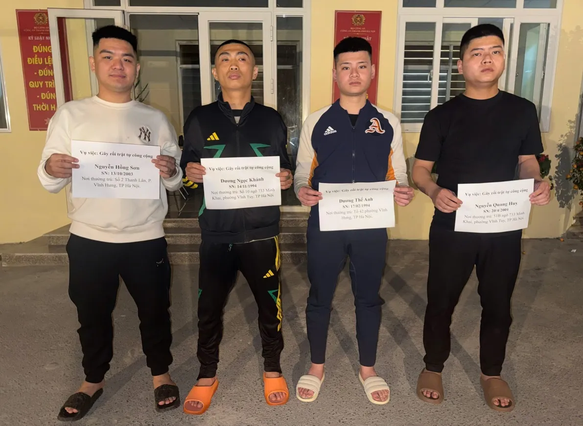 M&acirc;u thuẫn khi uống rượu, hai nh&oacute;m thanh ni&ecirc;n hỗn chiến- Ảnh 1.