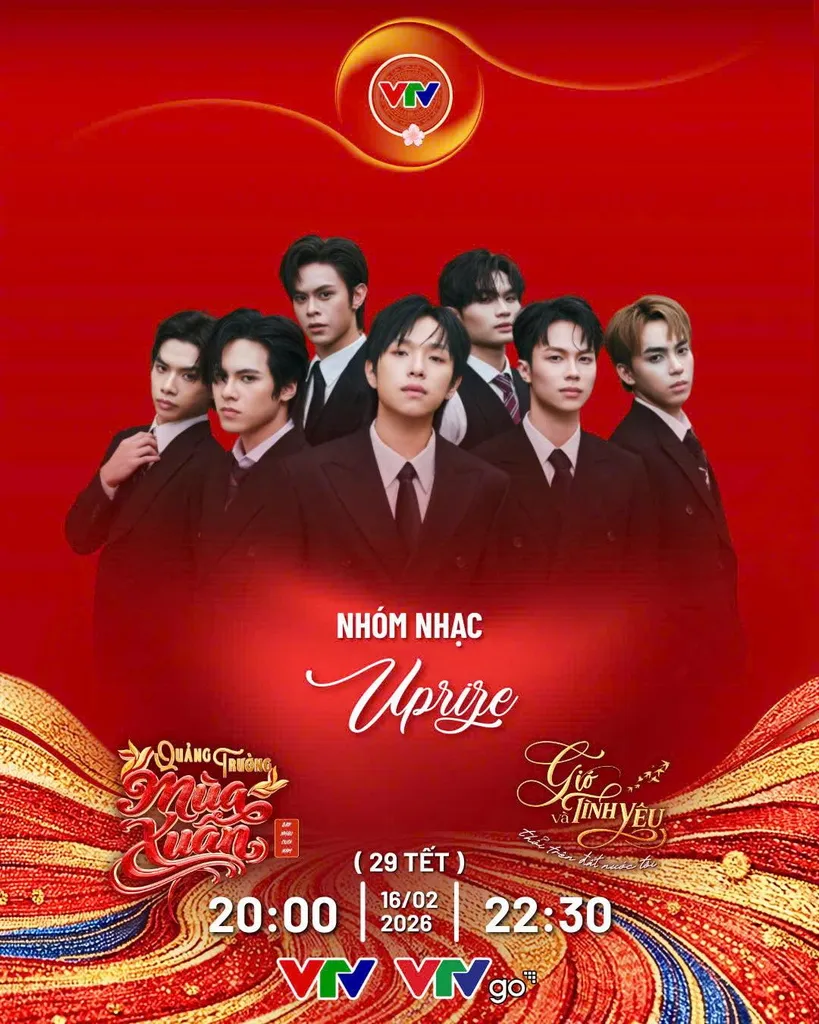 Nh&oacute;m nhạc t&acirc;n binh UPRIZE mang ca kh&uacute;c đặc biệt l&ecirc;n s&acirc;n khấu Tết - Ảnh 1.