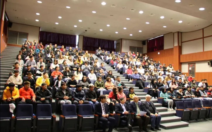 Học viên Việt Nam tại Đại học Incheon (Hàn Quốc) (Ảnh minh họa: TTXVN)