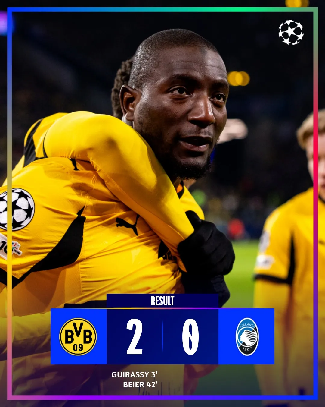 Dortmund đặt một chân vào vòng 16 đội Champions League- Ảnh 1.