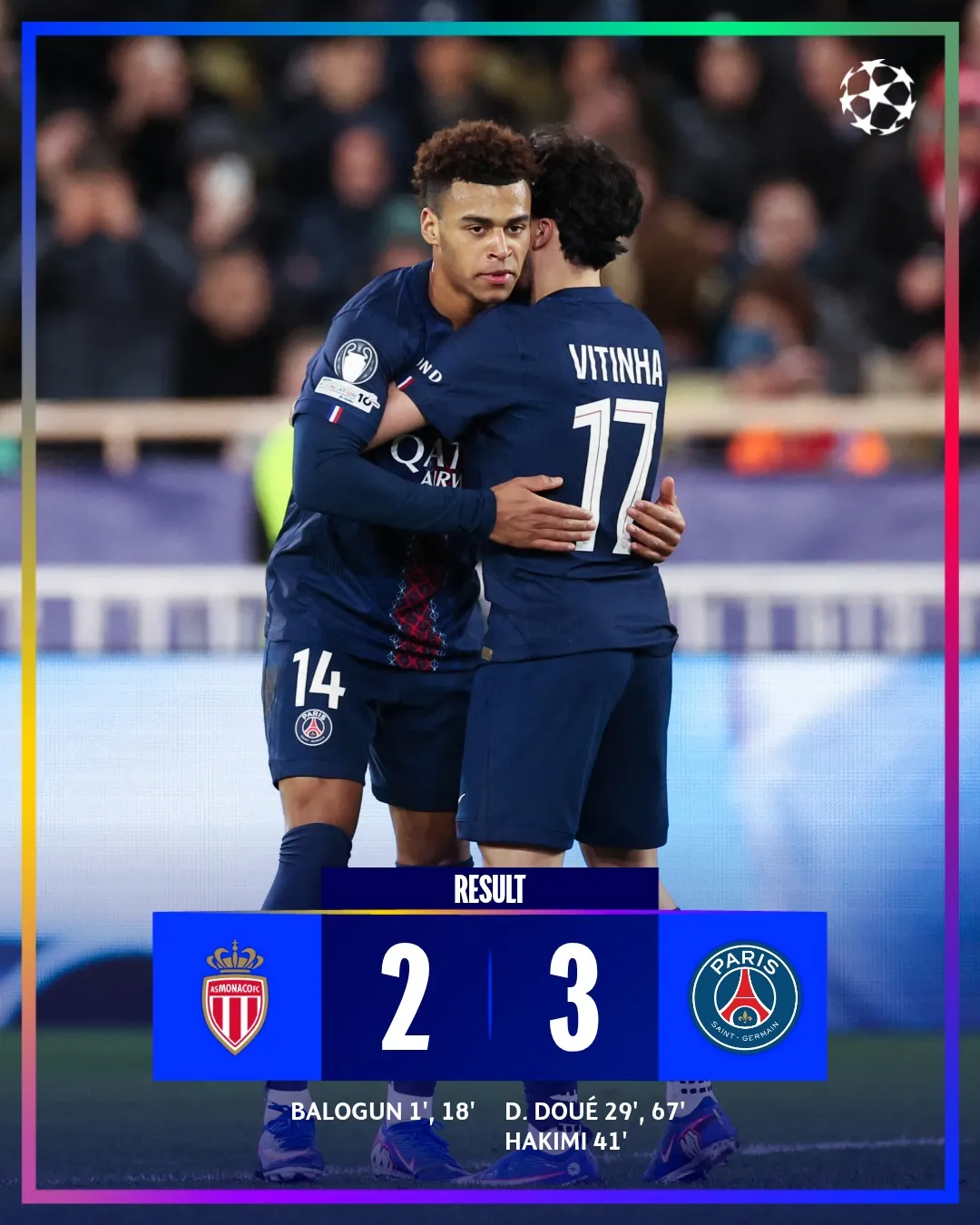 PSG ngược dòng ngoạn mục trước Monaco- Ảnh 1.