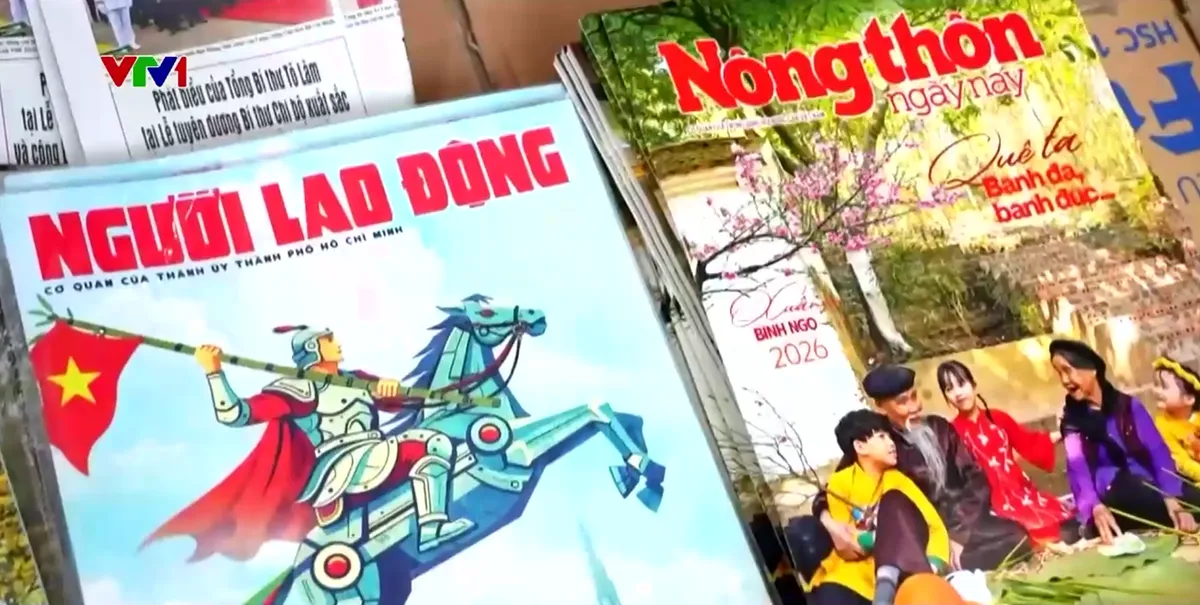 Báo Xuân năm cũ – Khi từng trang báo trở thành ký ức - Ảnh 4.