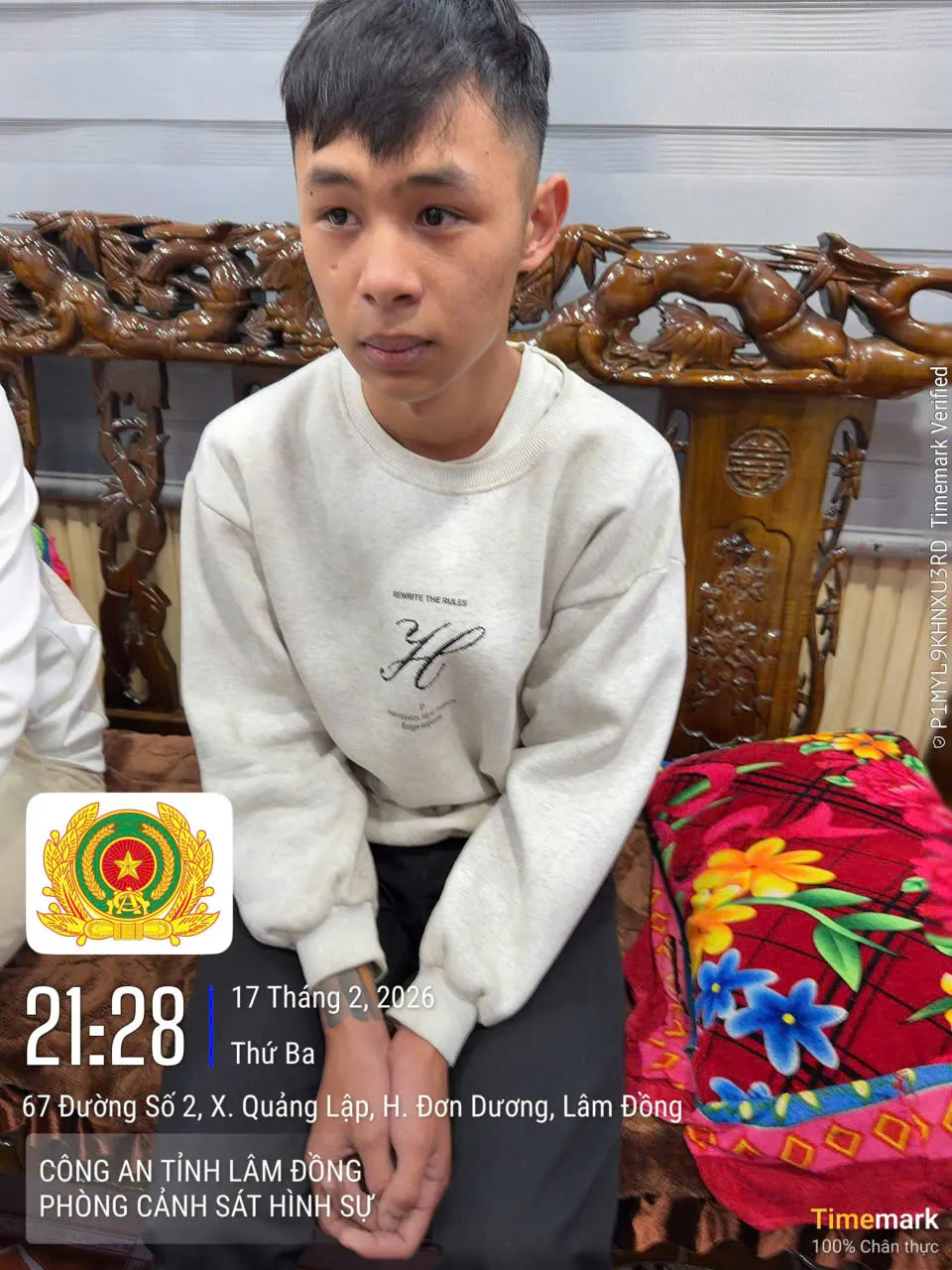 C&ocirc;ng an L&acirc;m Đồng truy x&eacute;t thần tốc, bắt 2 đối tượng cướp giật trong đ&ecirc;m m&ugrave;ng 1 Tết- Ảnh 2.