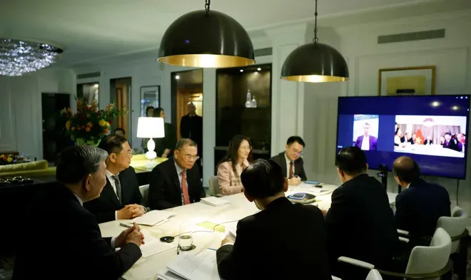 Tổng Bí thư Tô Lâm đề nghị Việt Nam – Hoa Kỳ duy trì hợp tác kinh tế ổn định, bền vững- Ảnh 1. Tổng Bí thư Tô Lâm đề nghị Việt Nam – Hoa Kỳ duy trì hợp tác kinh tế ổn định, bền vững- Ảnh 1.