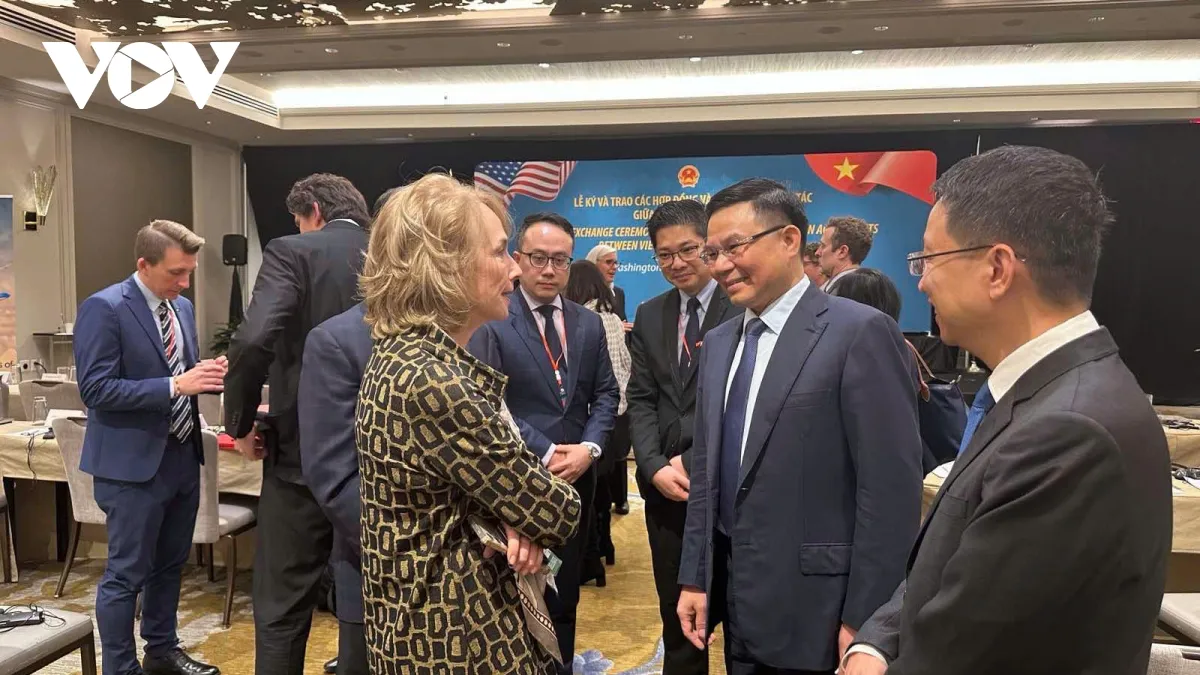 Hợp t&aacute;c thương mại Việt Nam &ndash; Mỹ th&uacute;c đẩy đ&agrave;m ph&aacute;n- Ảnh 1.