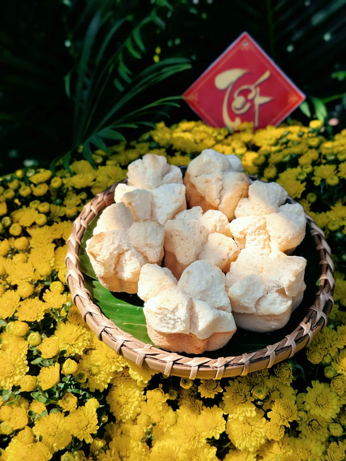 Bánh thuẫn - lan tỏa hương vị Tết- Ảnh 1. Bánh thuẫn - lan tỏa hương vị Tết- Ảnh 1.