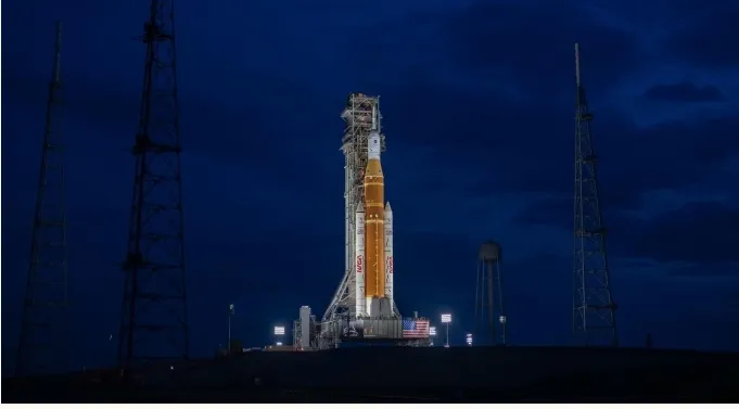 NASA thử nghiệm mô phỏng phóng tàu vũ trụ lên Mặt trăng - Ảnh 1. NASA thử nghiệm mô phỏng phóng tàu vũ trụ lên Mặt trăng - Ảnh 1.