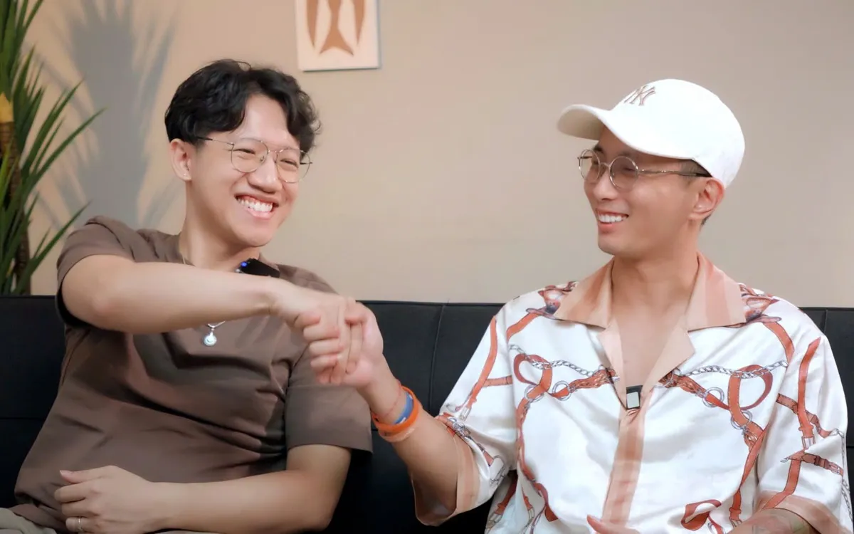 Giang Đẫm và rapper Rhymastic