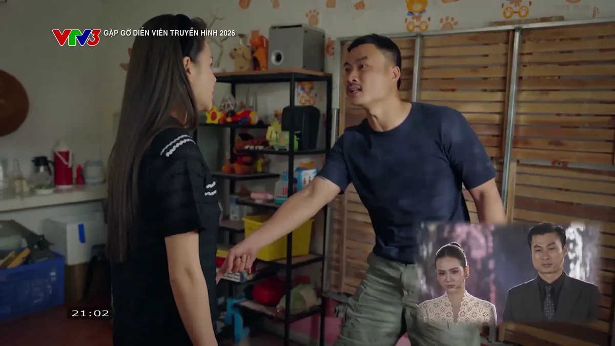 Hà Việt Dũng - Anh Đào hài hước tái hiện Ngân - Viễn trong Gặp gỡ diễn viên truyền hình 2026 - Ảnh 6.