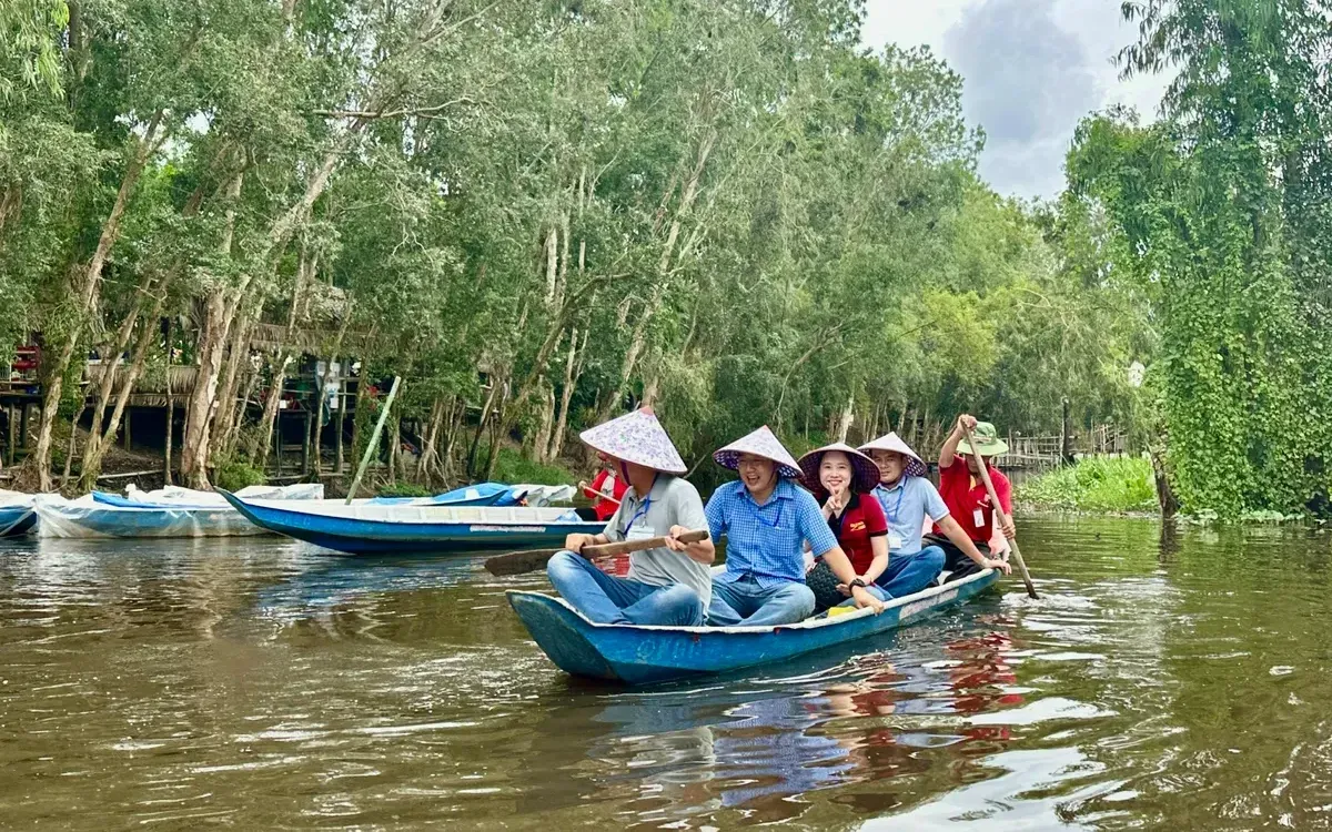 Du lịch sinh thái tại An Giang (Ảnh: Thu Trang)