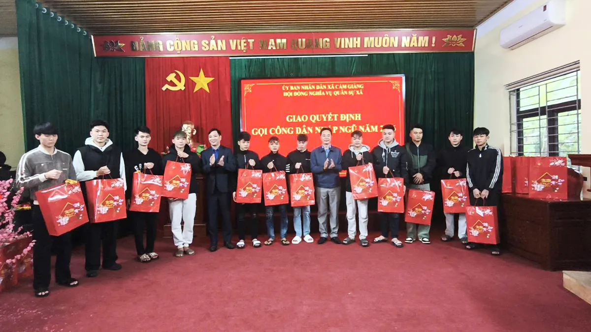 Thái Nguyên: Sẵn sàng ngày hội tòng quân, tiếp bước truyền thống "Thủ đô gió ngàn" - Ảnh 1.