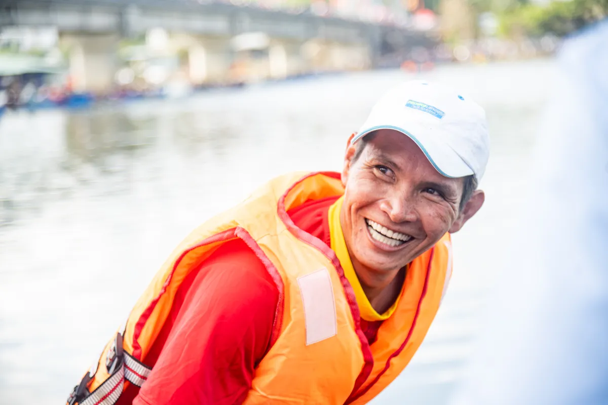 Rộn r&agrave;ng Lễ hội đua thuyền Đầm &Ocirc; Loan - nhịp ch&egrave;o đầu xu&acirc;n vang s&oacute;ng - Ảnh 7.