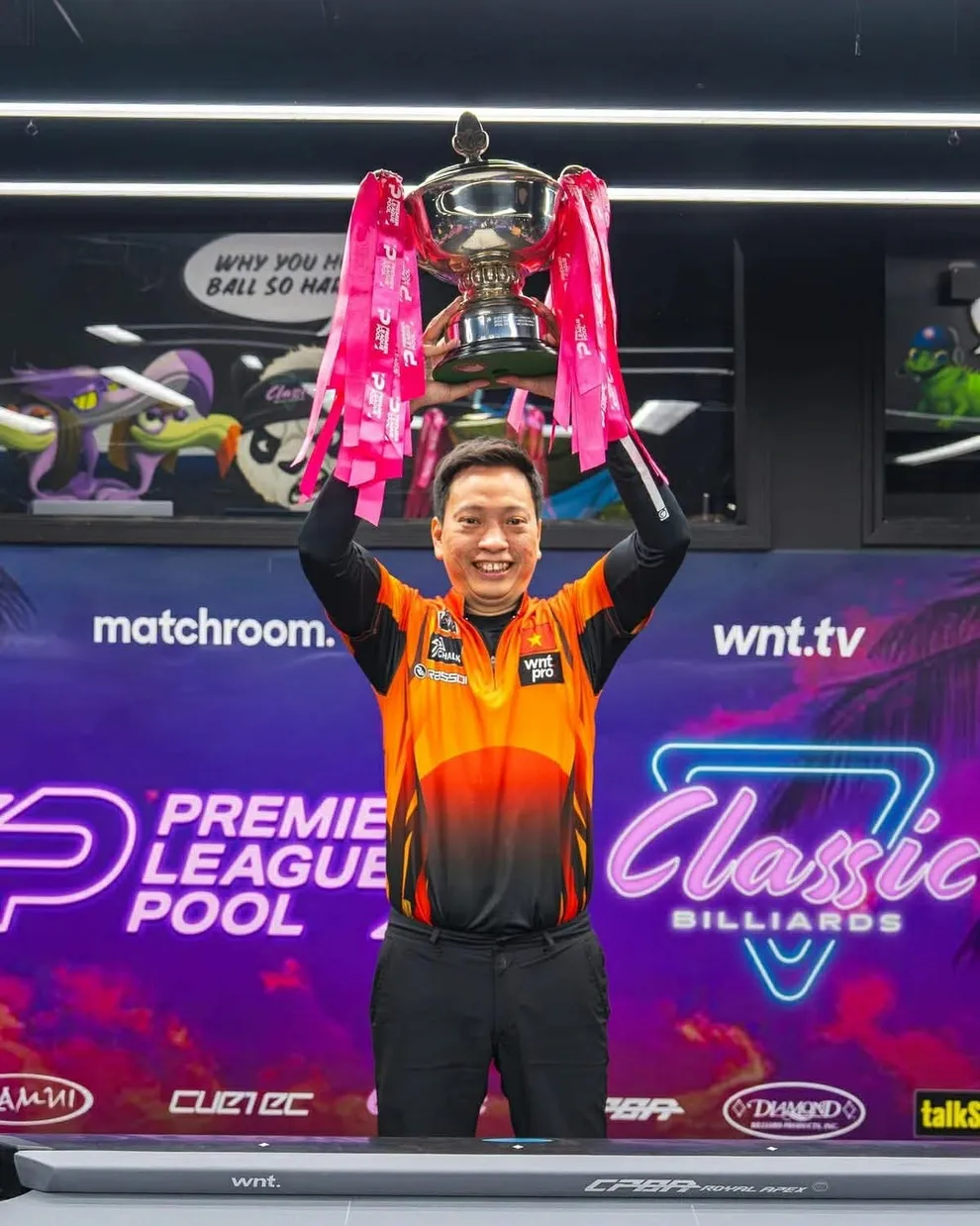 Dương Quốc Ho&agrave;ng v&ocirc; địch Premier League Pool 2026, lập kỳ t&iacute;ch cho billiards ch&acirc;u &Aacute;- Ảnh 1.