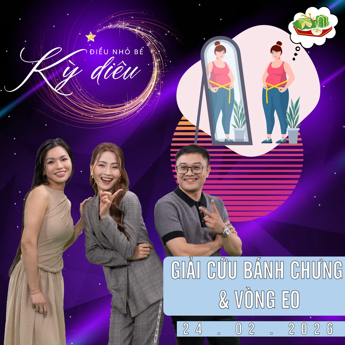 Điều bé nhỏ kỳ diệu: Giải cứu bánh chưng và vòng - Ảnh 1.