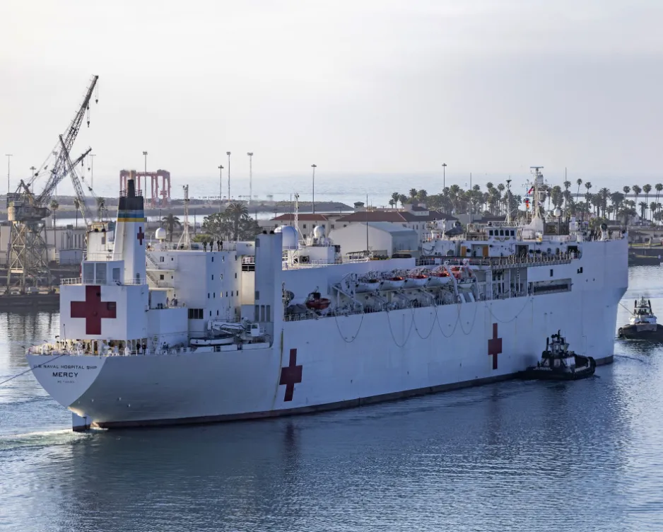 Greenland từ chối tiếp nhận t&agrave;u bệnh viện của Mỹ - Ảnh 1.