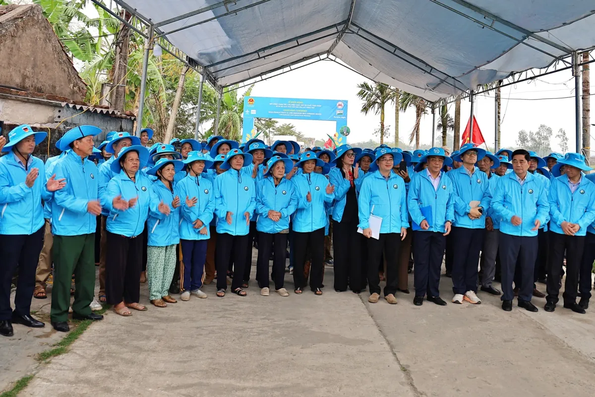 Khởi động m&ocirc; h&igrave;nh canh t&aacute;c l&uacute;a hiệu quả cao, ph&aacute;t thải thấp tại Ninh B&igrave;nh- Ảnh 1.