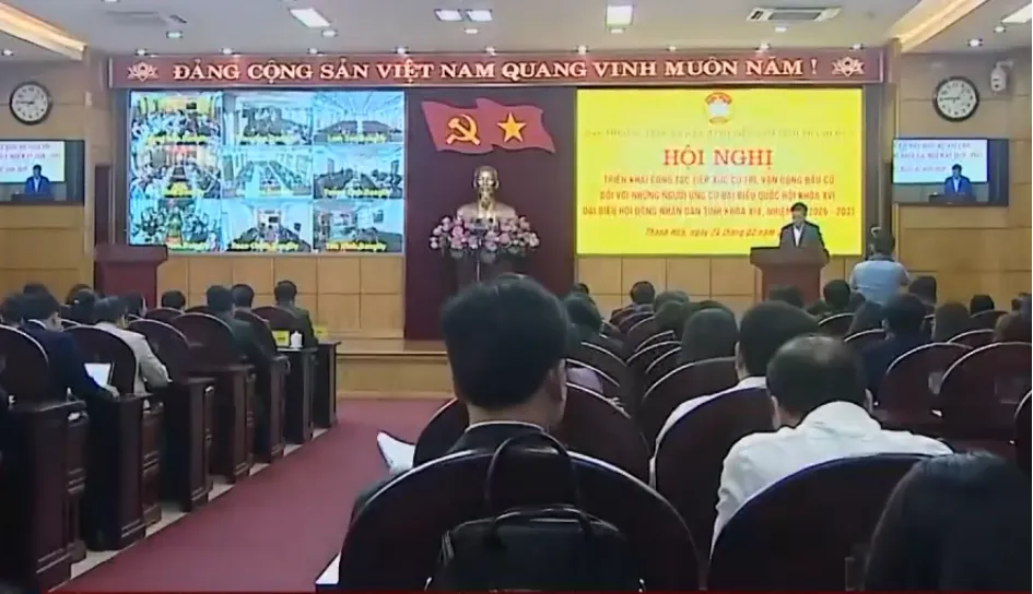 Thanh H&oacute;a triển khai c&ocirc;ng t&aacute;c tiếp x&uacute;c cử tri, vận động bầu cử - Ảnh 2.