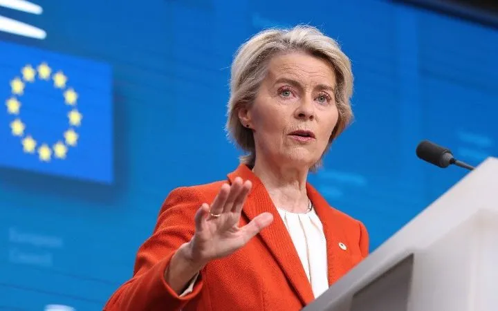 Chủ tịch Ủy ban châu Âu Ursula von der Leyen. (Ảnh: THX/TTXVN)