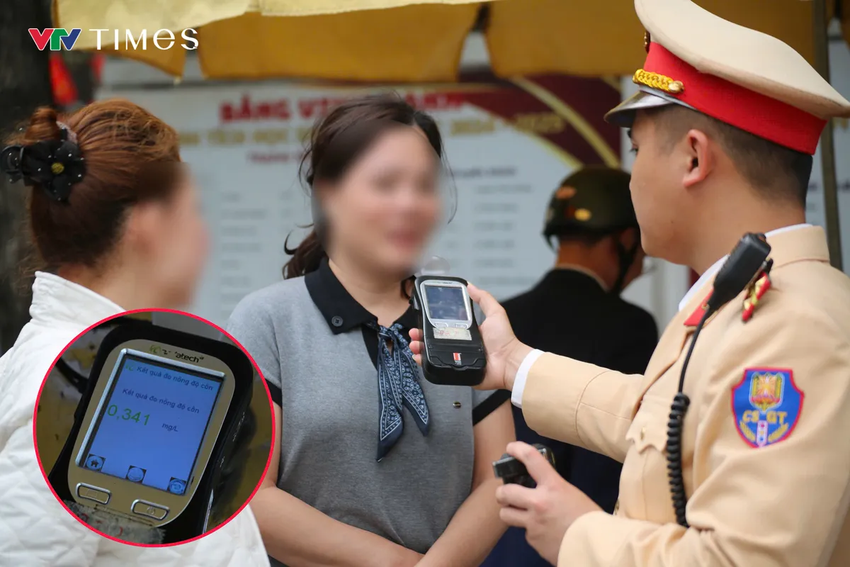 H&agrave; Nội: Kh&ocirc;ng lơi lỏng trong kiểm so&aacute;t nồng độ cồn sau Tết - Ảnh 2.