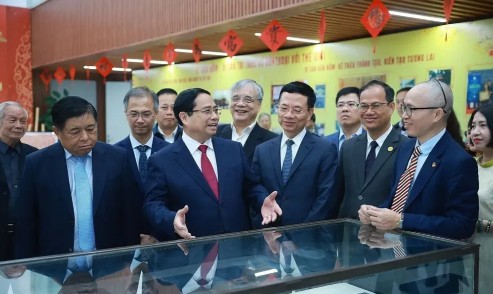 Thủ tướng Phạm Minh Chính thăm, làm việc với Viện Hàn lâm Khoa học xã hội Việt Nam- Ảnh 1. Thủ tướng Phạm Minh Chính thăm, làm việc với Viện Hàn lâm Khoa học xã hội Việt Nam- Ảnh 1.