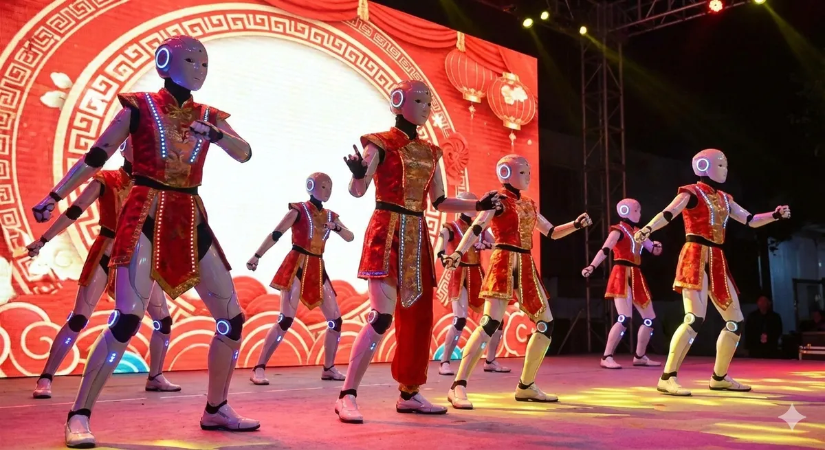 Từ vấp ng&atilde; đến chiếm s&oacute;ng Gala Xu&acirc;n, robot h&igrave;nh người Trung Quốc tiếp tục h&acirc;m n&oacute;ng cuộc chiến ngh&igrave;n tỷ USD - Ảnh 2.