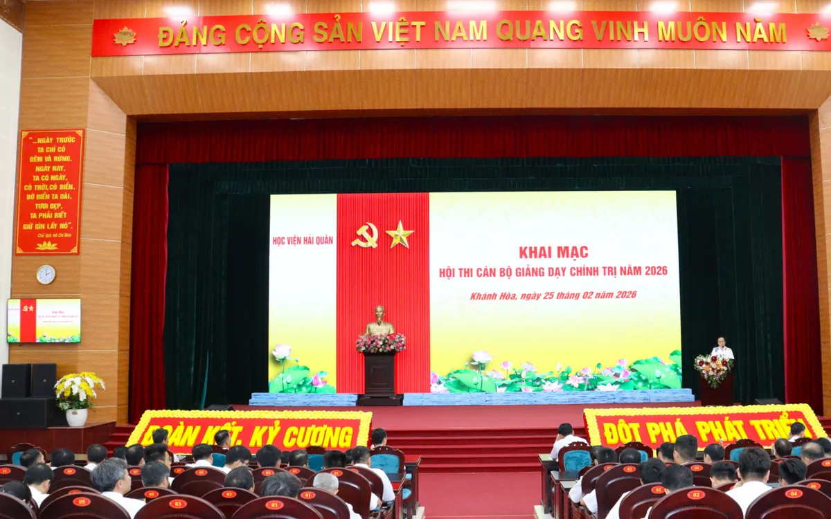 Quang cảnh Hội thi.