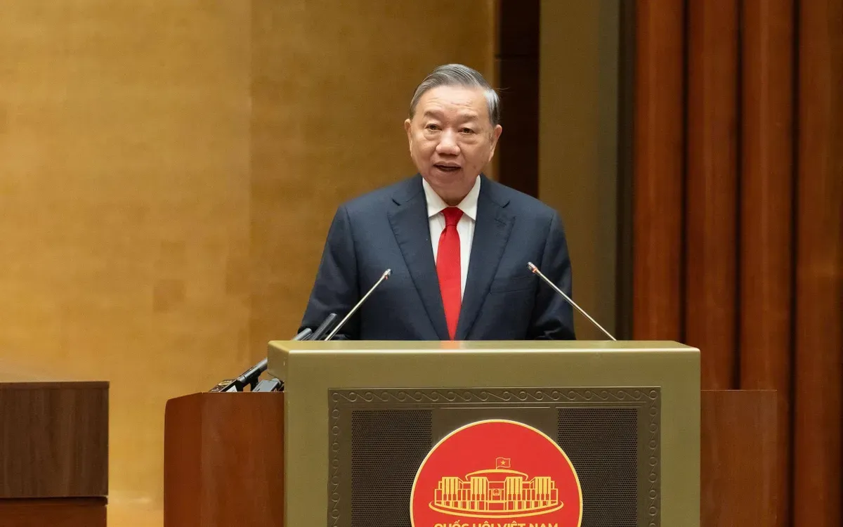 Ph&aacute;t biểu của Tổng B&iacute; thư T&ocirc; L&acirc;m tại Hội nghị to&agrave;n quốc qu&aacute;n triệt, triển khai Nghị quyết số 79 v&agrave; Nghị quyết số 80- Ảnh 1.