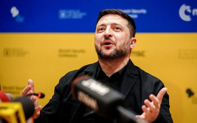 Tổng thống Ukraine Volodymyr Zelensky (Ảnh: Getty Images)
