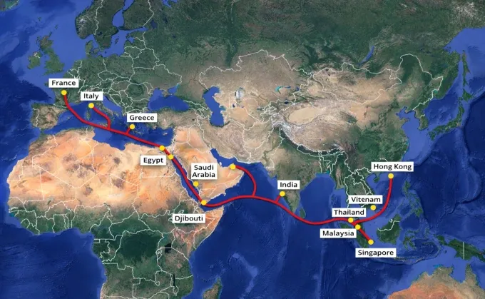 Đứt c&aacute;p quang biển AAE1, Internet Việt Nam chỉ bị ảnh hưởng một phần- Ảnh 1.