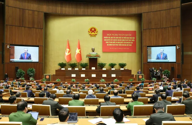 Nghị quyết số 79 v&agrave; Nghị quyết số 80: Hai nghị quyết tạo dựng nội lực vật chất, tinh thần - Ảnh 1.