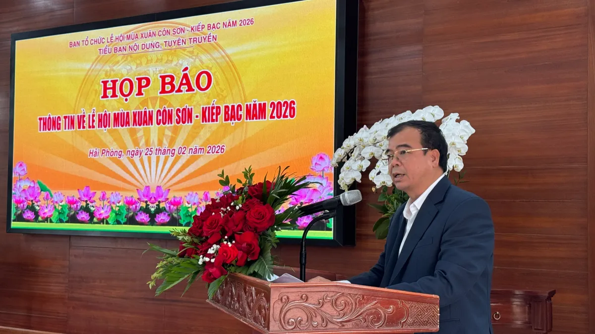 Điểm mới tại Lễ hội C&ocirc;n Sơn - Kiếp Bạc năm nay - Ảnh 1.