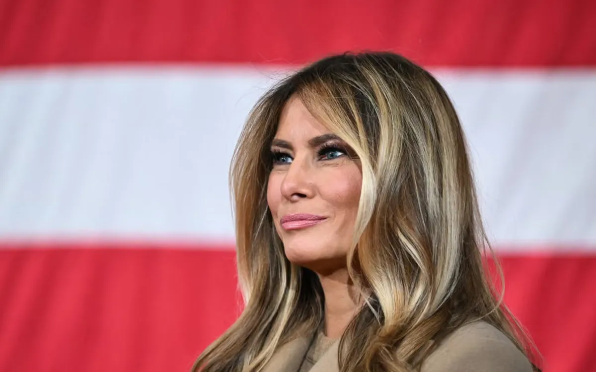 Đệ nhất phu nhân Mỹ Melania Trump (Ảnh: AFP)