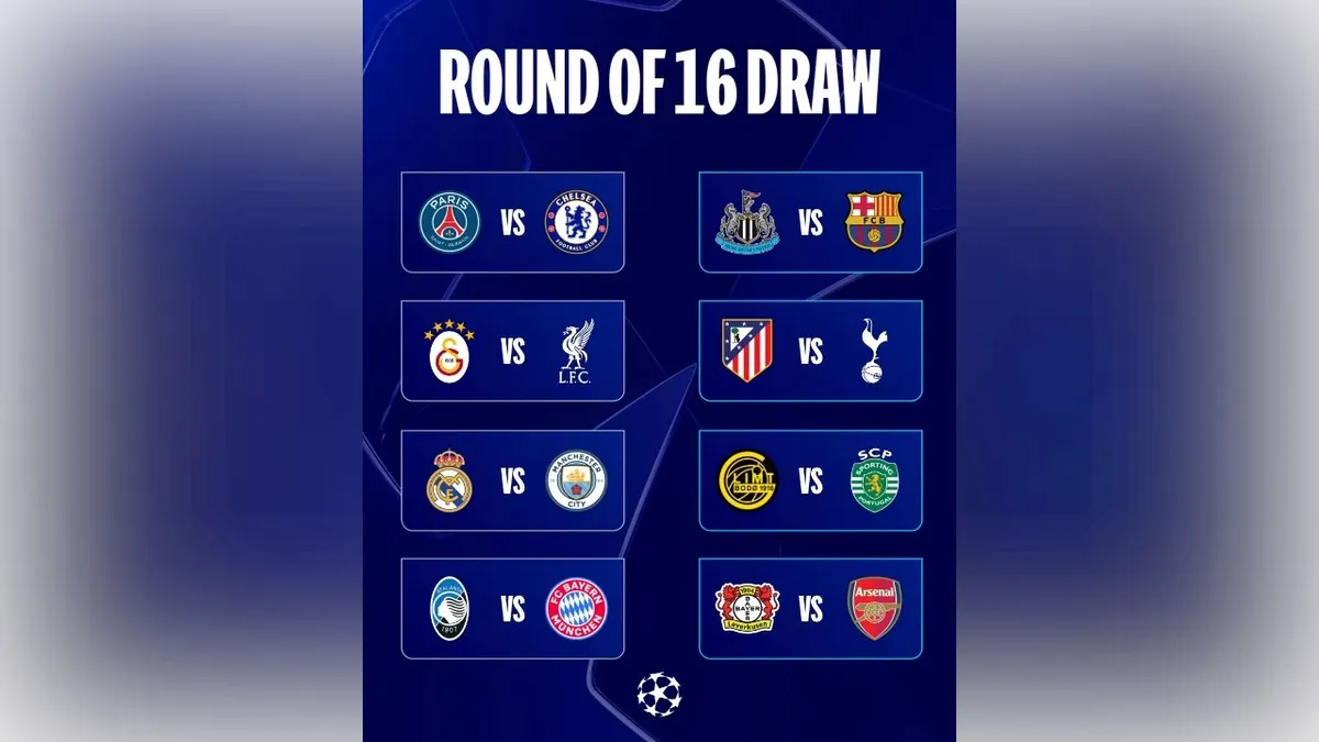 Lần thứ 5 liên tiếp vòng 1/8 Champions League có trận cầu kinh điển của bóng đá tấn công- Ảnh 1.