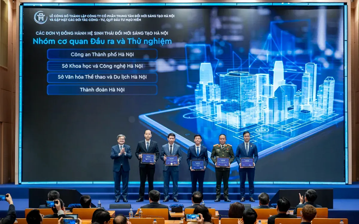 H&agrave; Nội ra mắt Trung t&acirc;m Đổi mới s&aacute;ng tạo theo m&ocirc; h&igrave;nh &ldquo;nh&agrave; nước định hướng - doanh nghiệp vận h&agrave;nh&rdquo;- Ảnh 1.