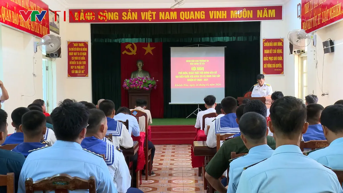 Trường Sa sẵn sàng bầu cử sớm: Gửi trọn niềm tin nơi đầu sóng- Ảnh 8. Trường Sa sẵn sàng bầu cử sớm: Gửi trọn niềm tin nơi đầu sóng- Ảnh 8.