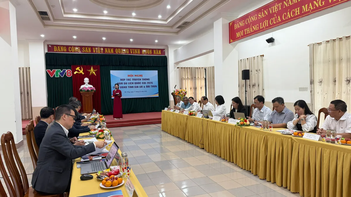 VTV v&agrave; UBND tỉnh Gia Lai hợp t&aacute;c truyền th&ocirc;ng cho Năm Du lịch Quốc gia 2026- Ảnh 1.