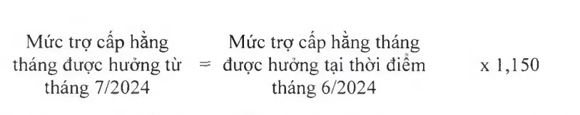 Trợ cấp hằng tháng cho quân nhân, người làm cơ yếu đã phục viên, xuất ngũ, thôi việc - Ảnh 1.