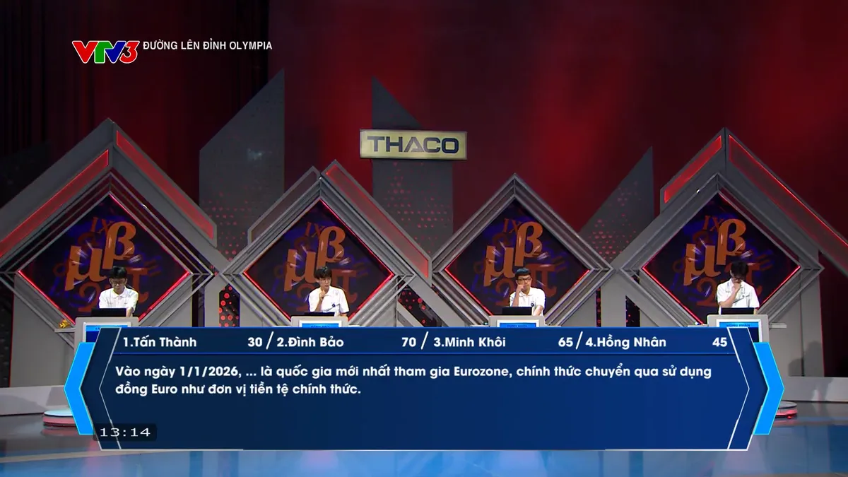 Đường lên đỉnh Olympia: Vượt các đối thủ mạnh, nam sinh Quảng Trị giành vòng nguyệt quế- Ảnh 2. Đường lên đỉnh Olympia: Vượt các đối thủ mạnh, nam sinh Quảng Trị giành vòng nguyệt quế- Ảnh 2.