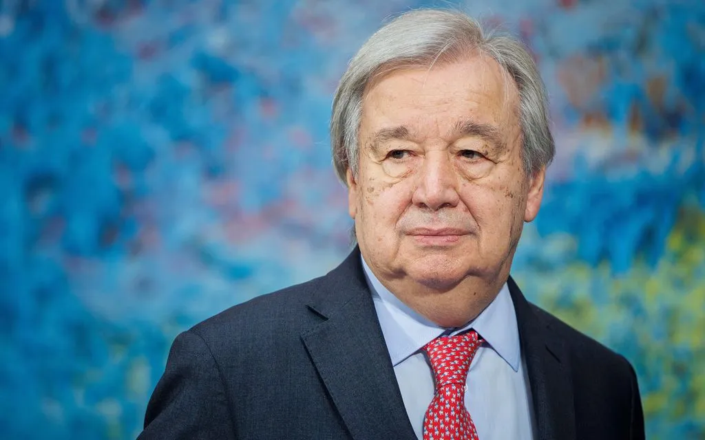 Tổng Thư ký Liên hợp quốc Antonio Guterres. (Ảnh: AP)