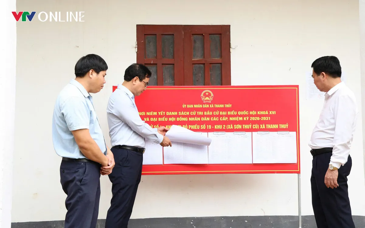 Xã Thanh Thủy sẵn sàng cho ngày bầu cử toàn dân 15/3.